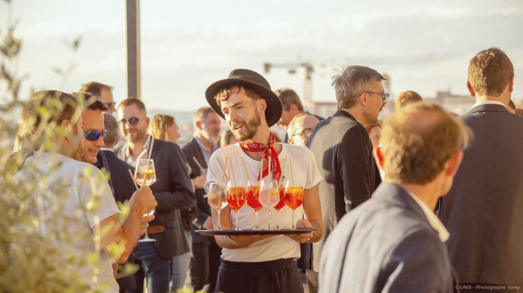 Cocktail dinatoire pour soirée networking ou anniversaire