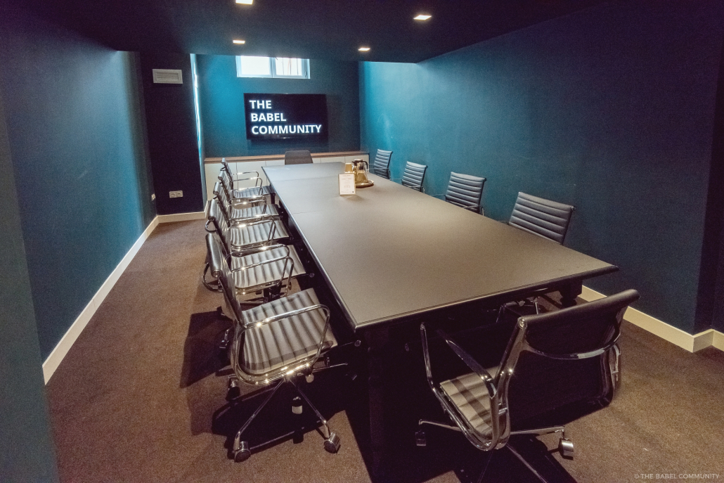 Salle de Réunion Deep Blue Room The Babel Community Marseille