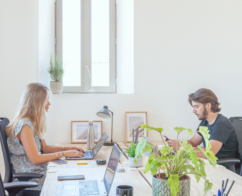 Bureaux équipés sur mesure en coworking The Babel Community