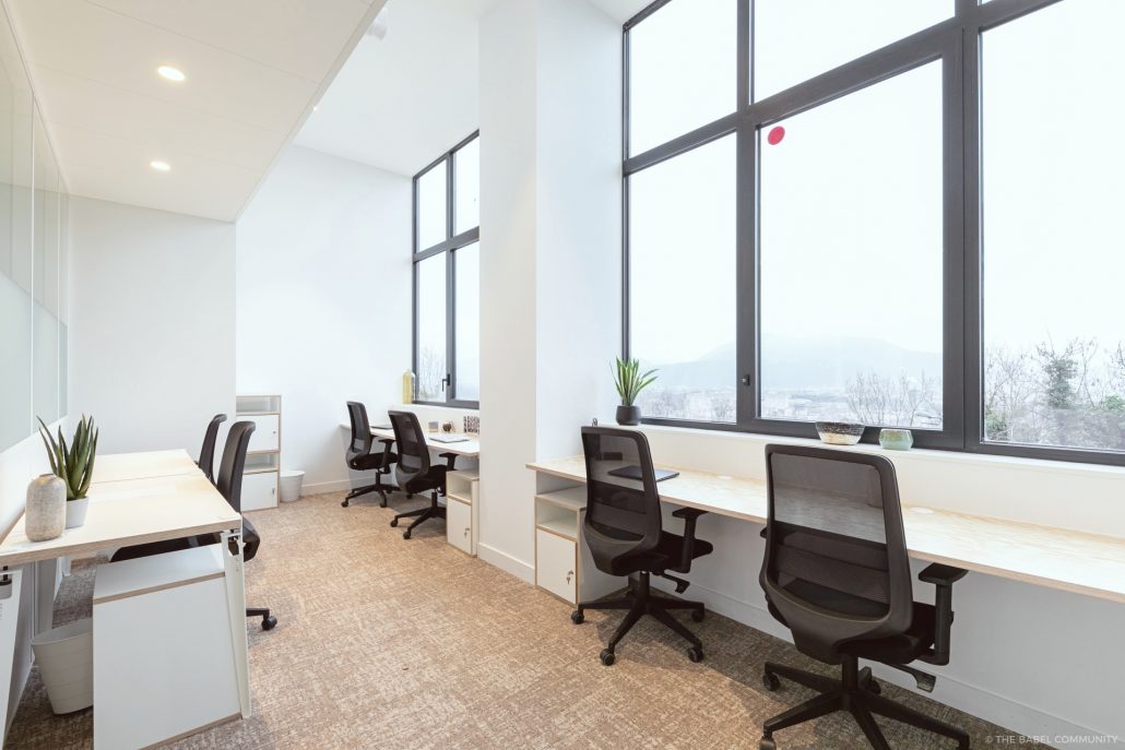 Bureau privatif dans espace coworking ultra moderne