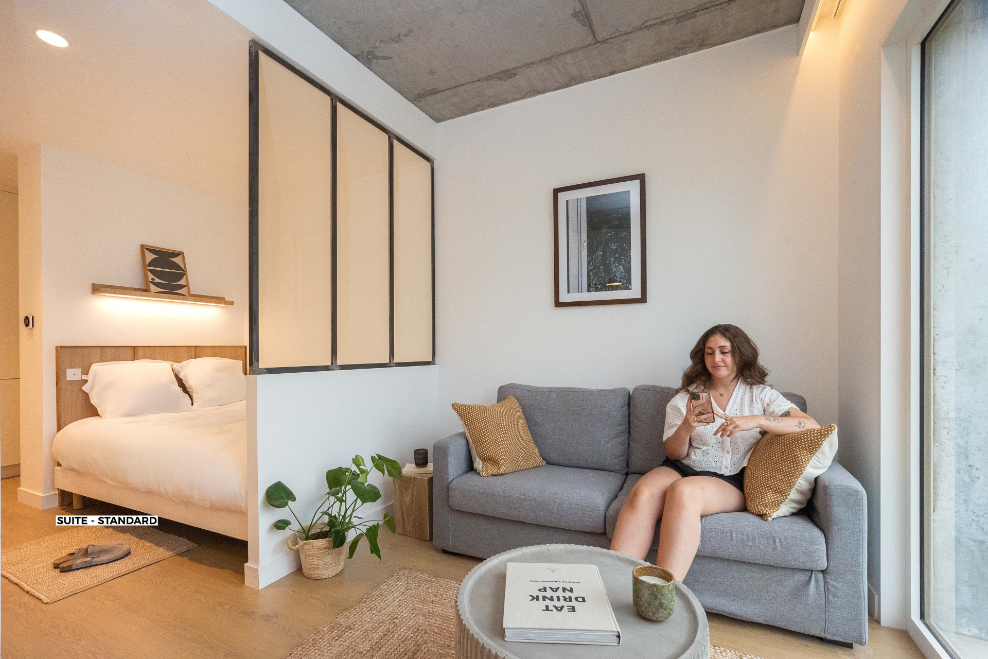 Suite Standard vue inétrieur - Résidence Coliving Lille Les Prés (6)