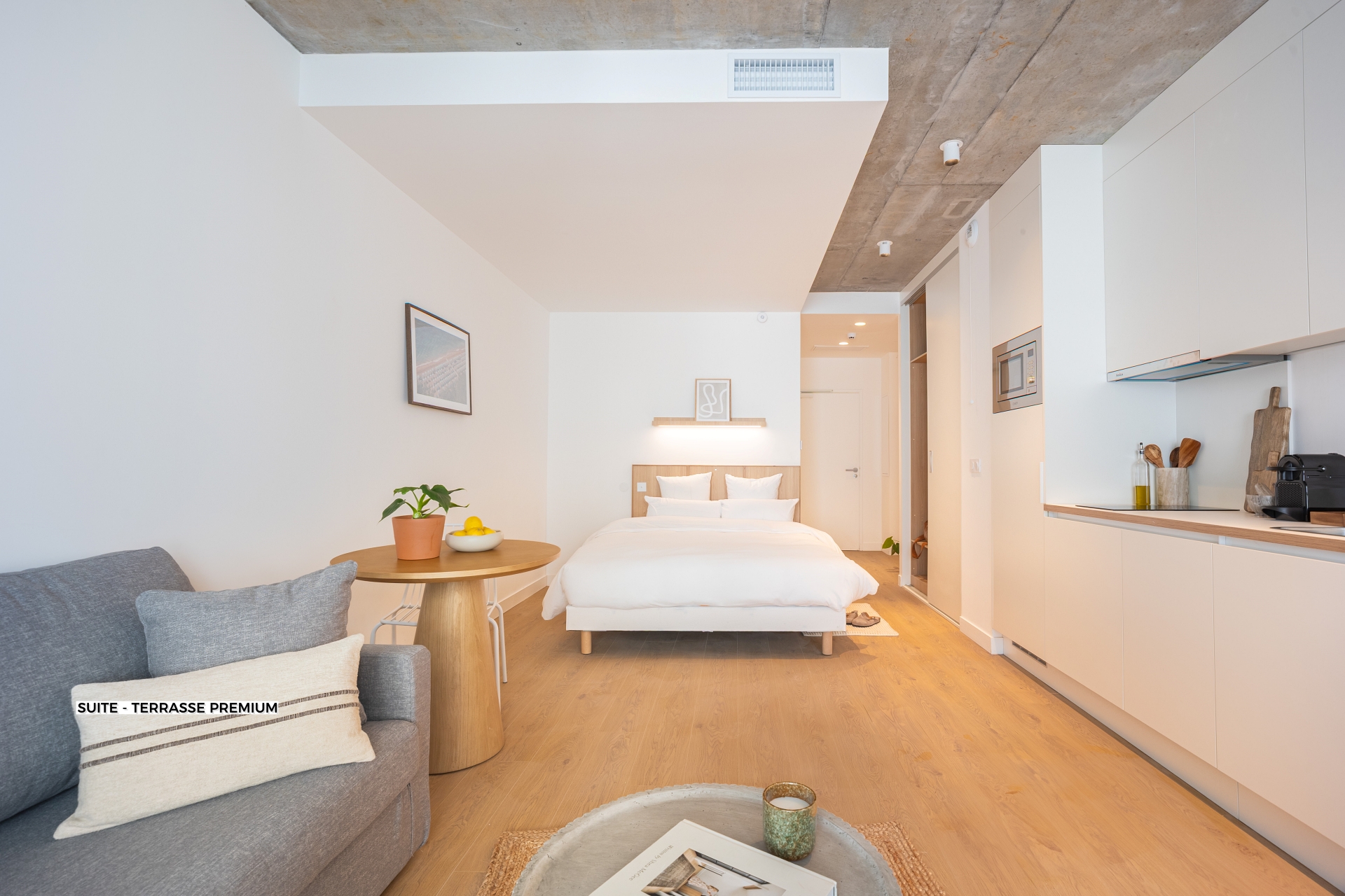 Suite Terrasse Premium PMR - Résidence Lille Les Prés - Coliving Appartement meublé - 1011 Suite PMR - Terrasse (3)