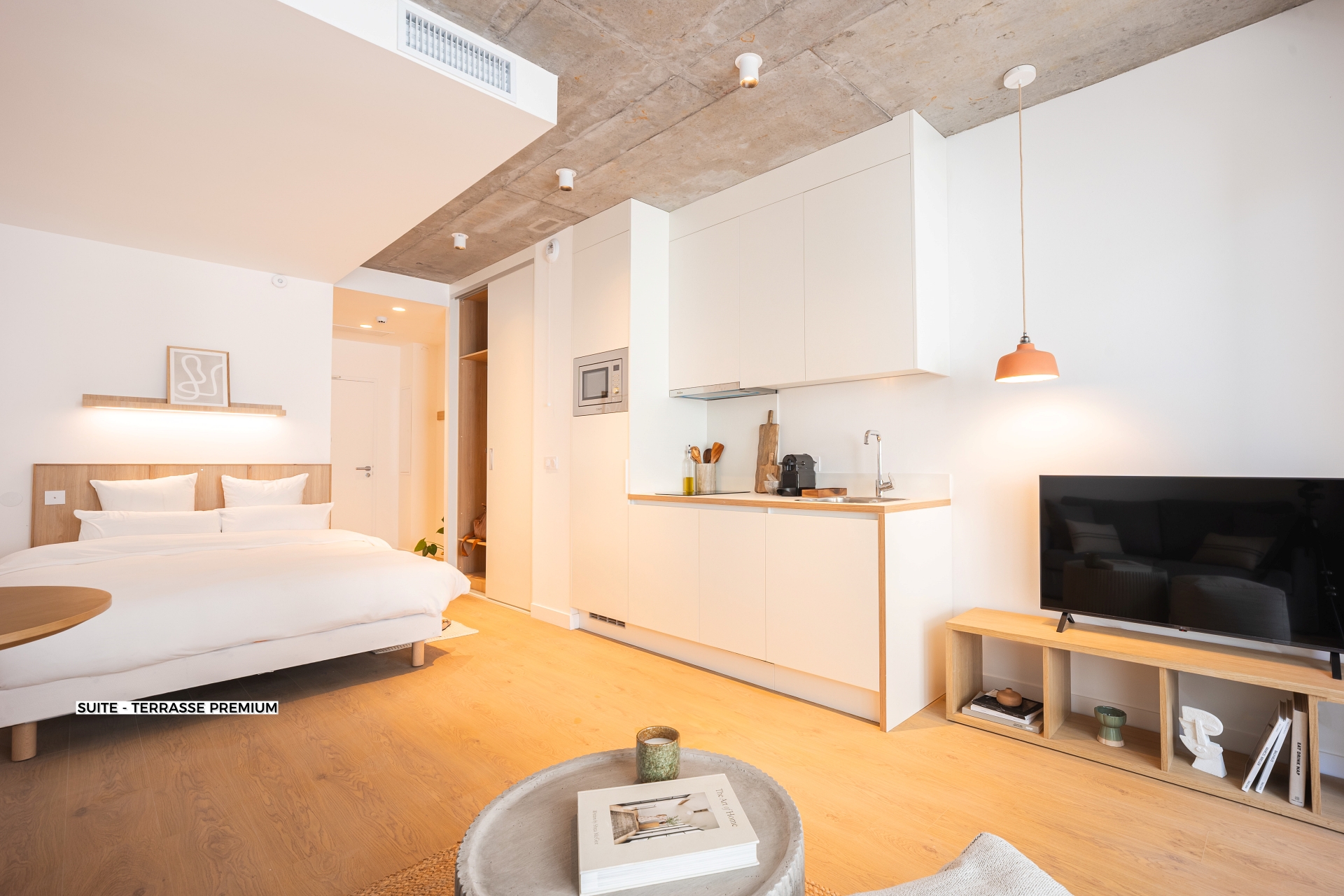 Suite Terrasse Premium PMR - Résidence Lille Les Prés - Coliving Appartement meublé - 1011 Suite PMR - Terrasse (4)
