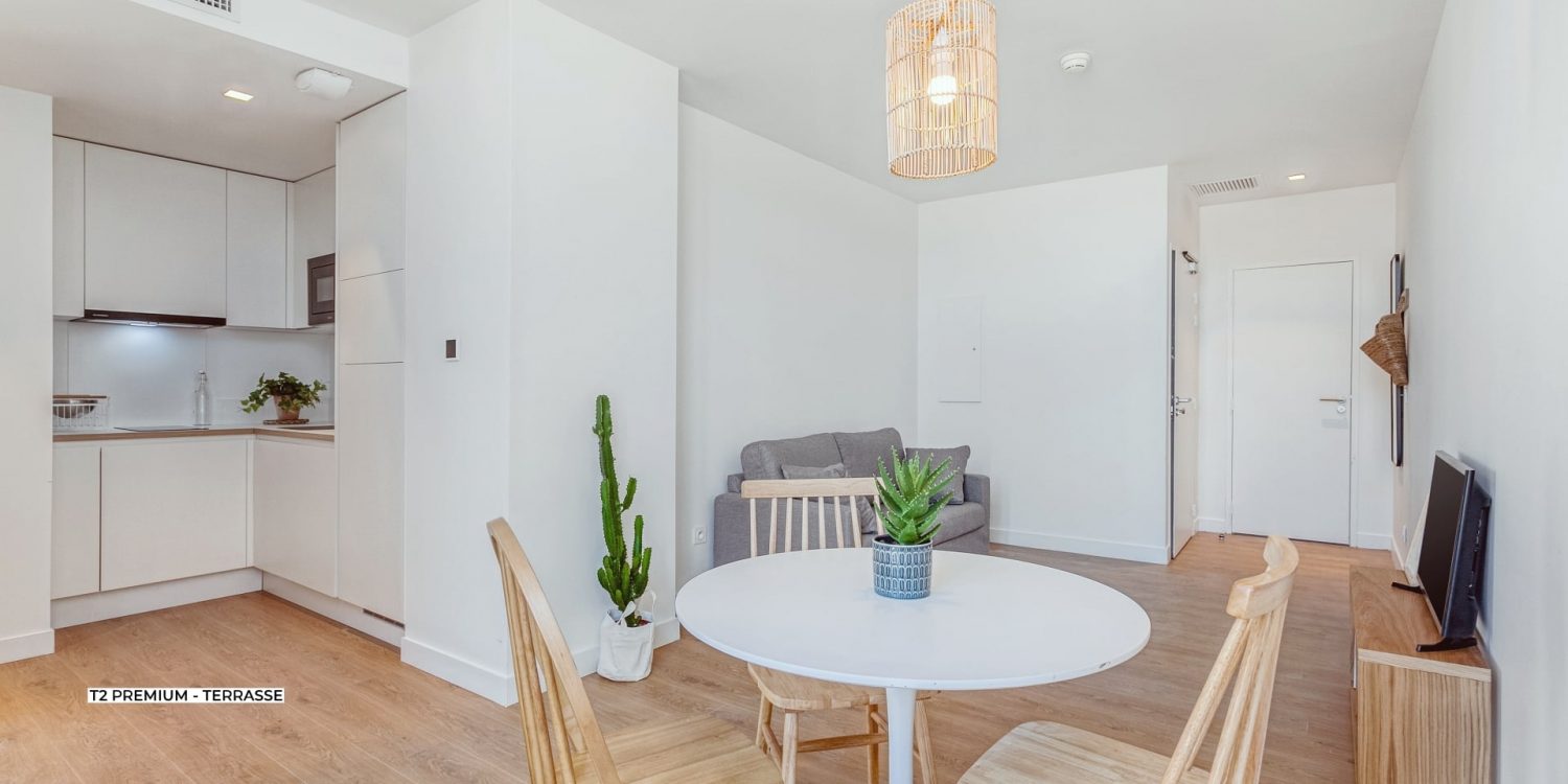 T2 Premium spacieux en coliving à Marseille Vieux Port