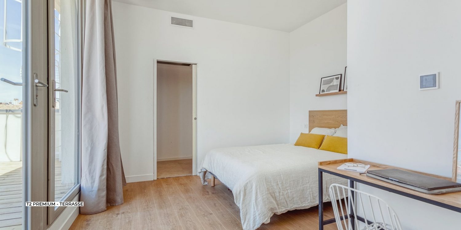 T2 Premium avec une terrasse en coliving à Marseille Vieux Port