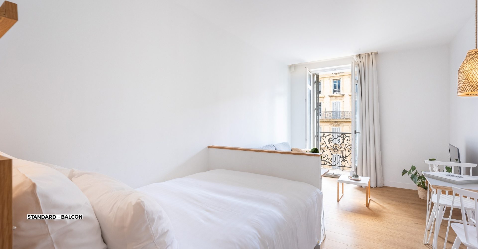 Appartement meublé Suite Balcon - Marseille République - Coliving - The Babel Community