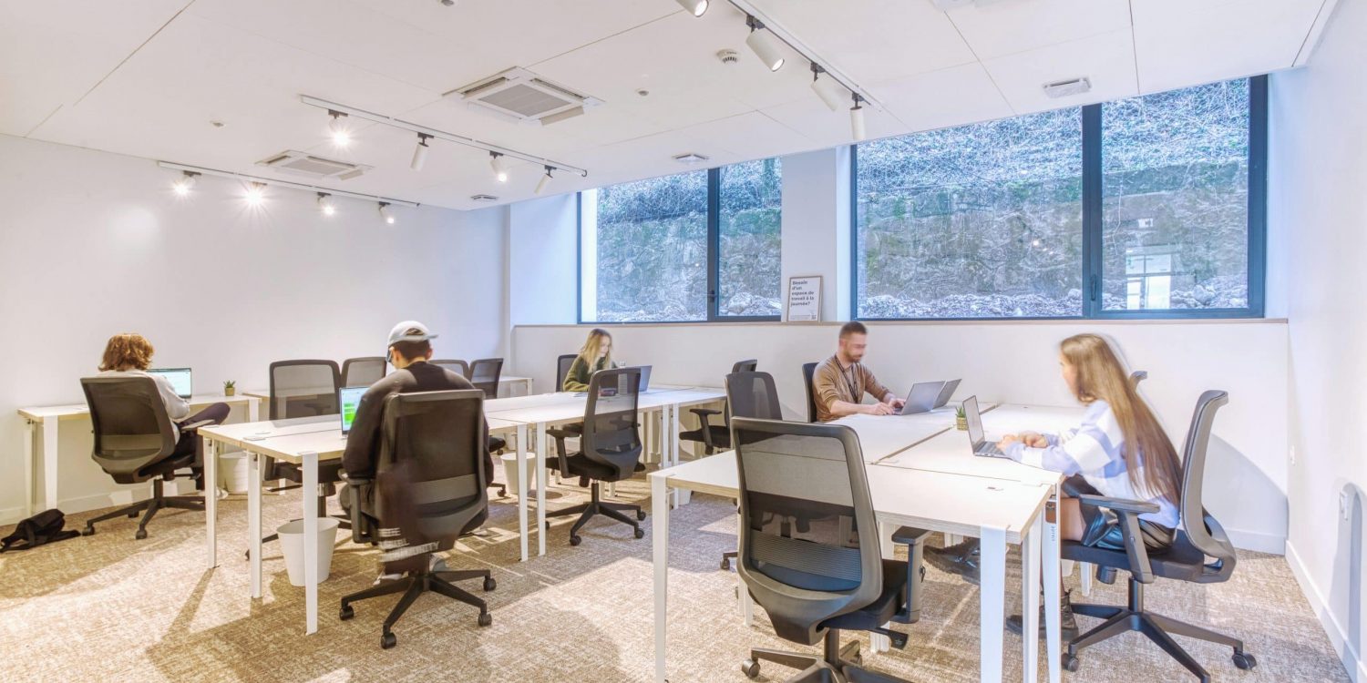 Espace coworking dans la résidence à Grenoble