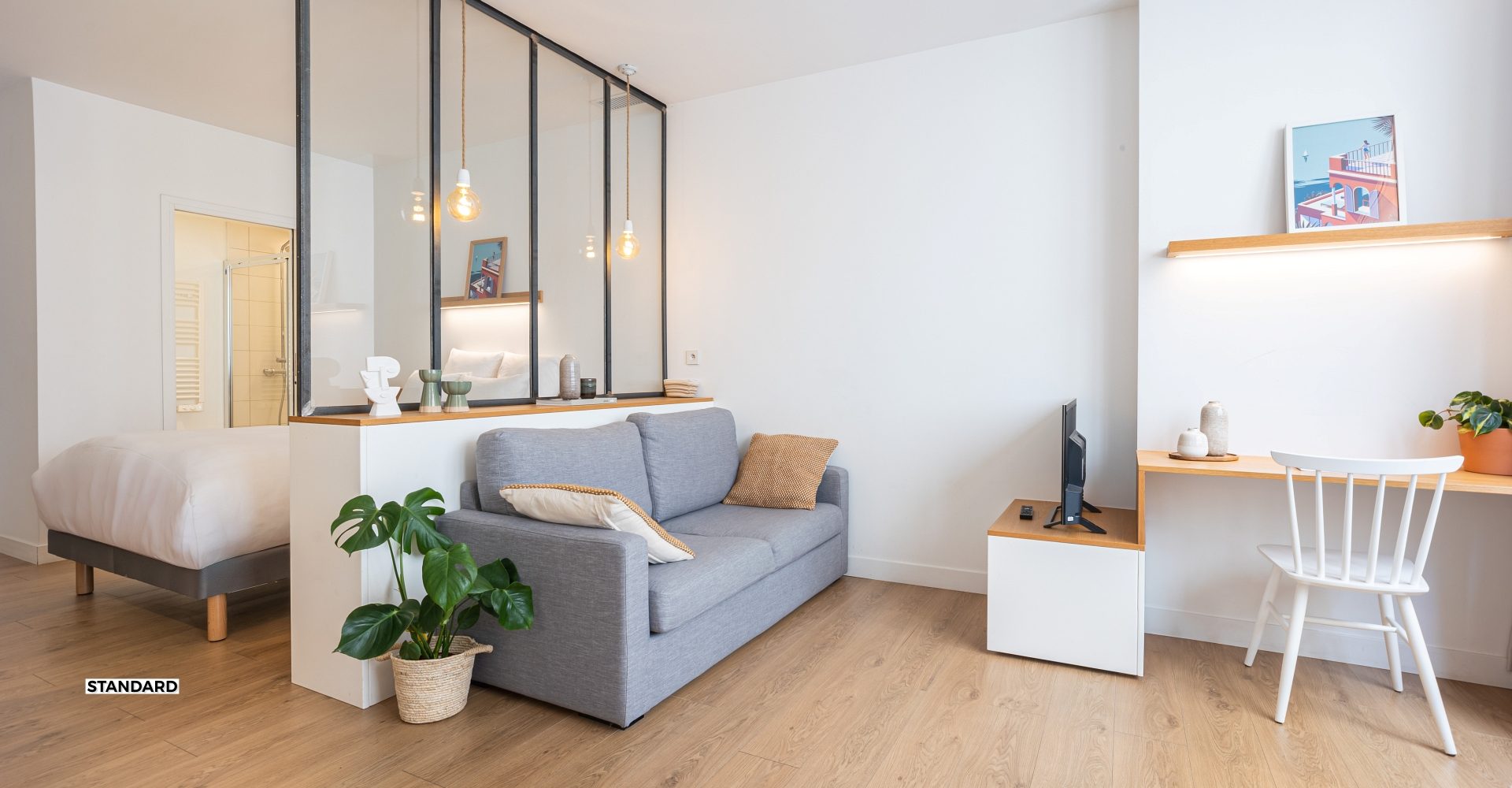 Résidence Marseille République - Coliving Appartement meublé - 302 Grande suite Standard (3)