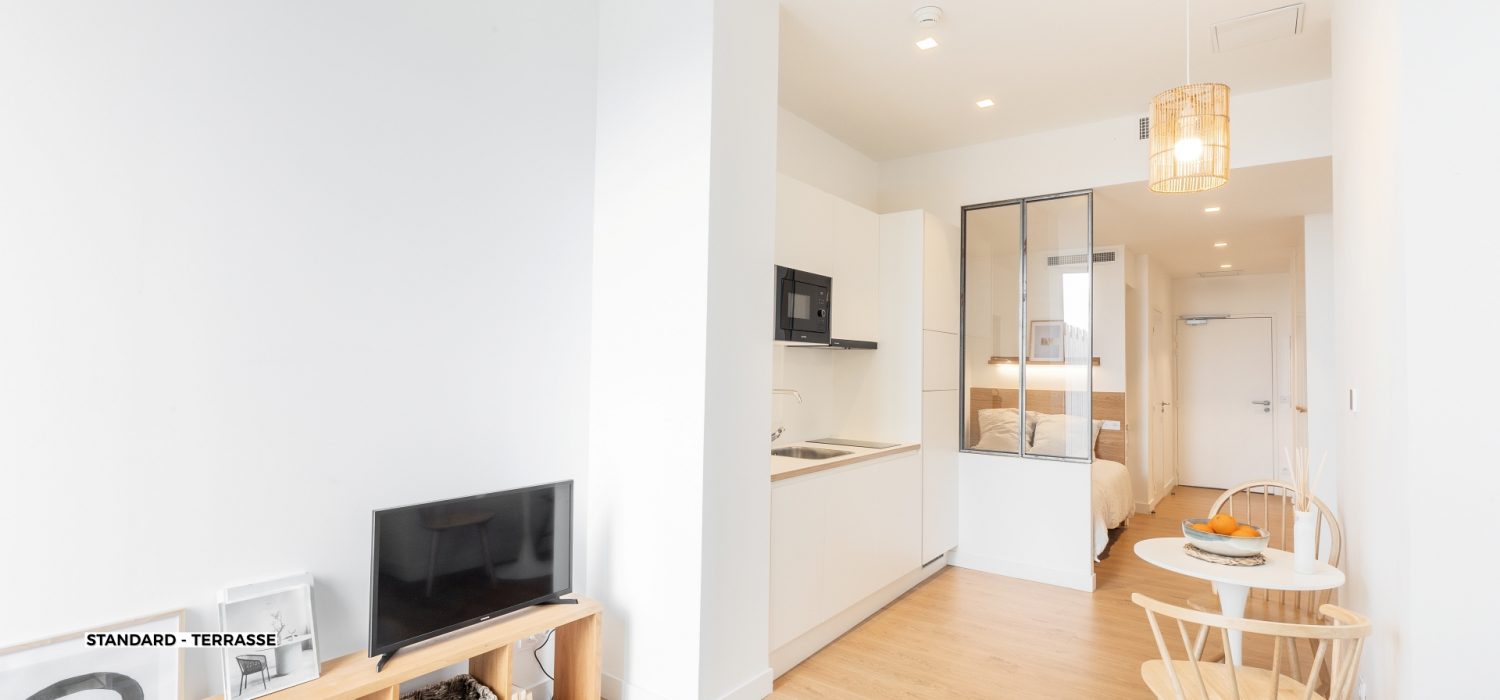 Résidence Marseille Vieux-Port - Coliving Appartement meublé - Suite standard Terrasse 501 (2)