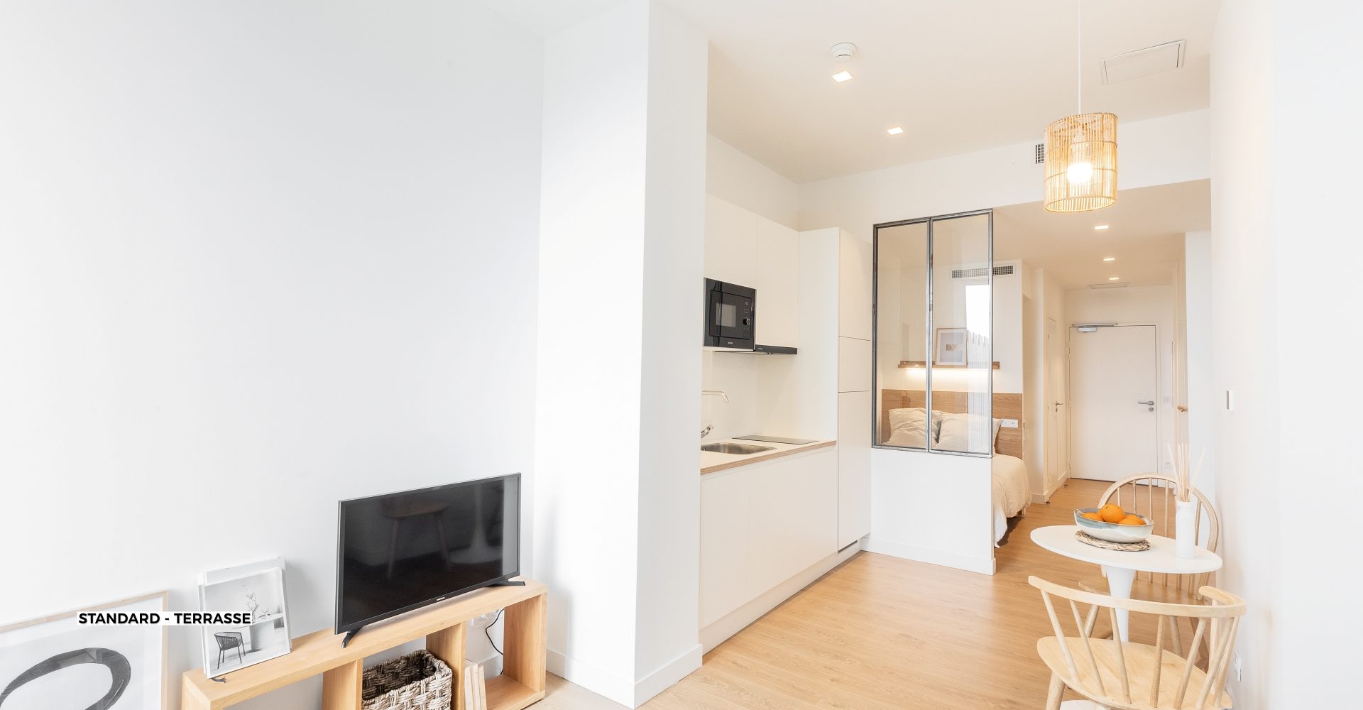 Résidence Marseille Vieux-Port - Coliving Appartement meublé - Suite standard Terrasse 501 (2)