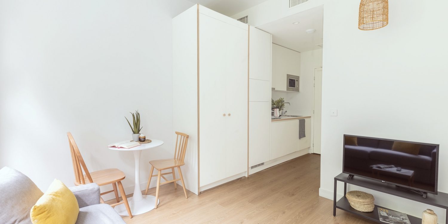 Appartement studio en coliving ultra-moderne à Grenoble Bastille