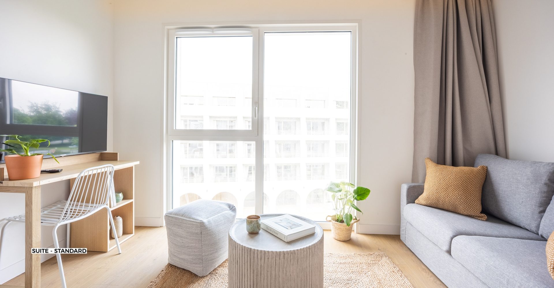 Suite Standard - Résidence Lille Les Prés - Coliving Appartement meublé - #3070 Suite - Vue int (3)