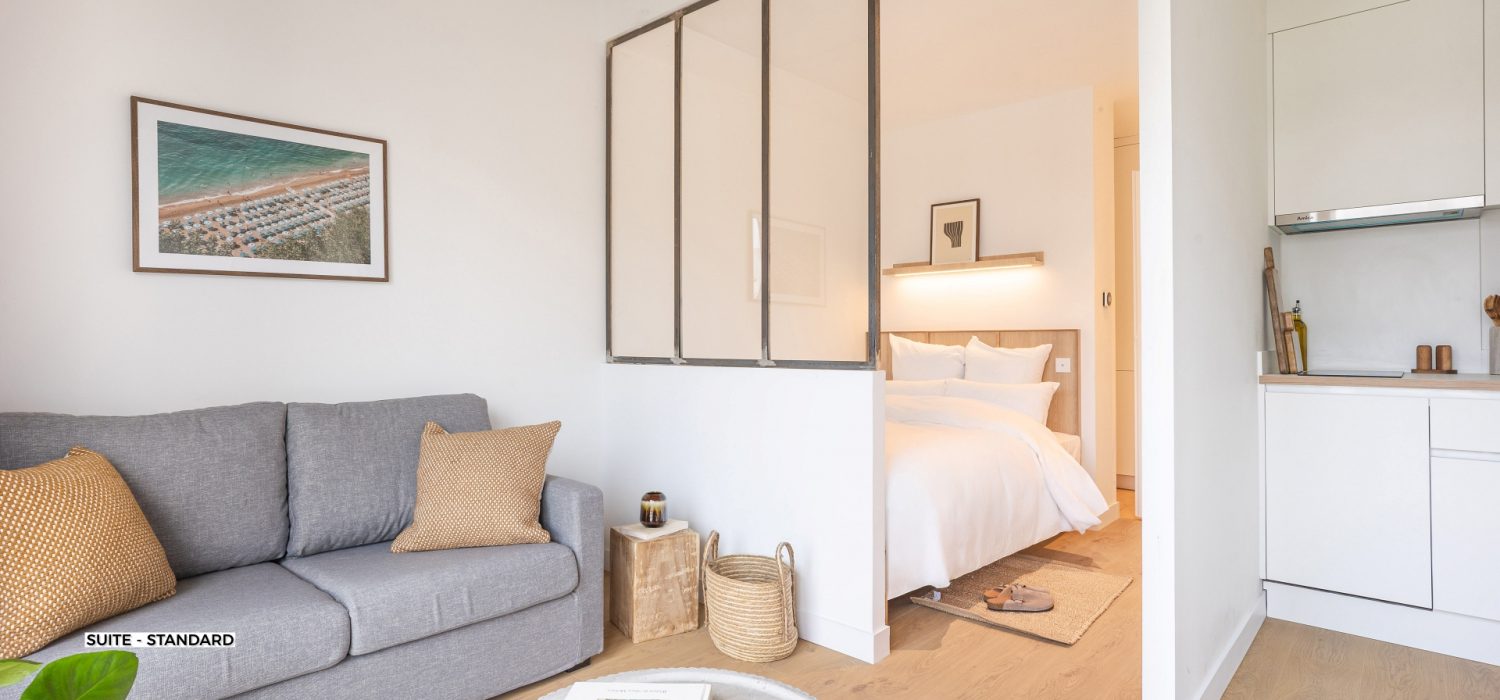 Suite Standard - Résidence Lille Les Prés - Coliving Appartement meublé - 3070 Suite - Vue intérieur (2)