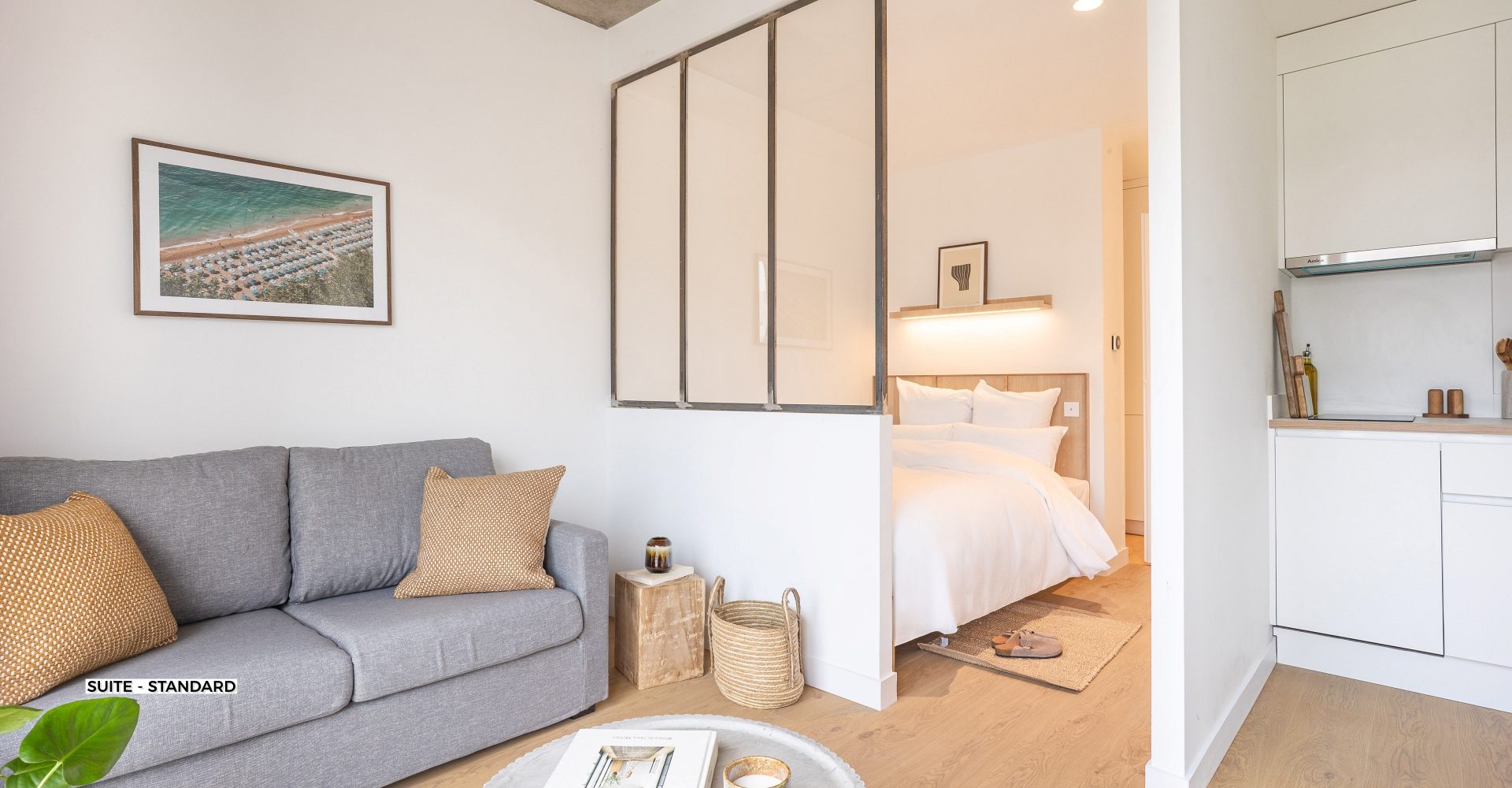 Suite Standard - Résidence Lille Les Prés - Coliving Appartement meublé - 3070 Suite - Vue intérieur (2)