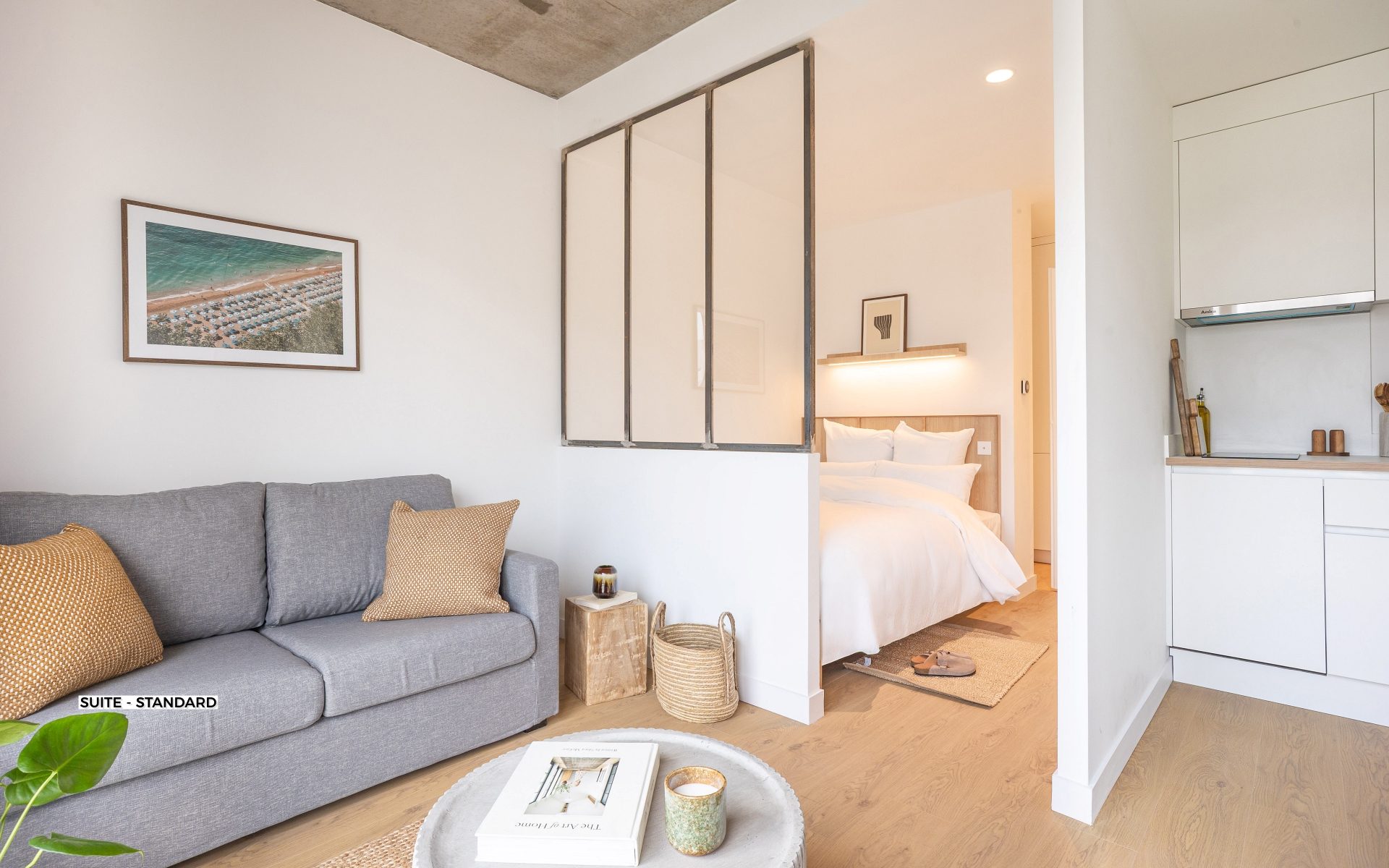 Suite Standard - Résidence Lille Les Prés - Coliving Appartement meublé - 3070 Suite - Vue intérieur (2)