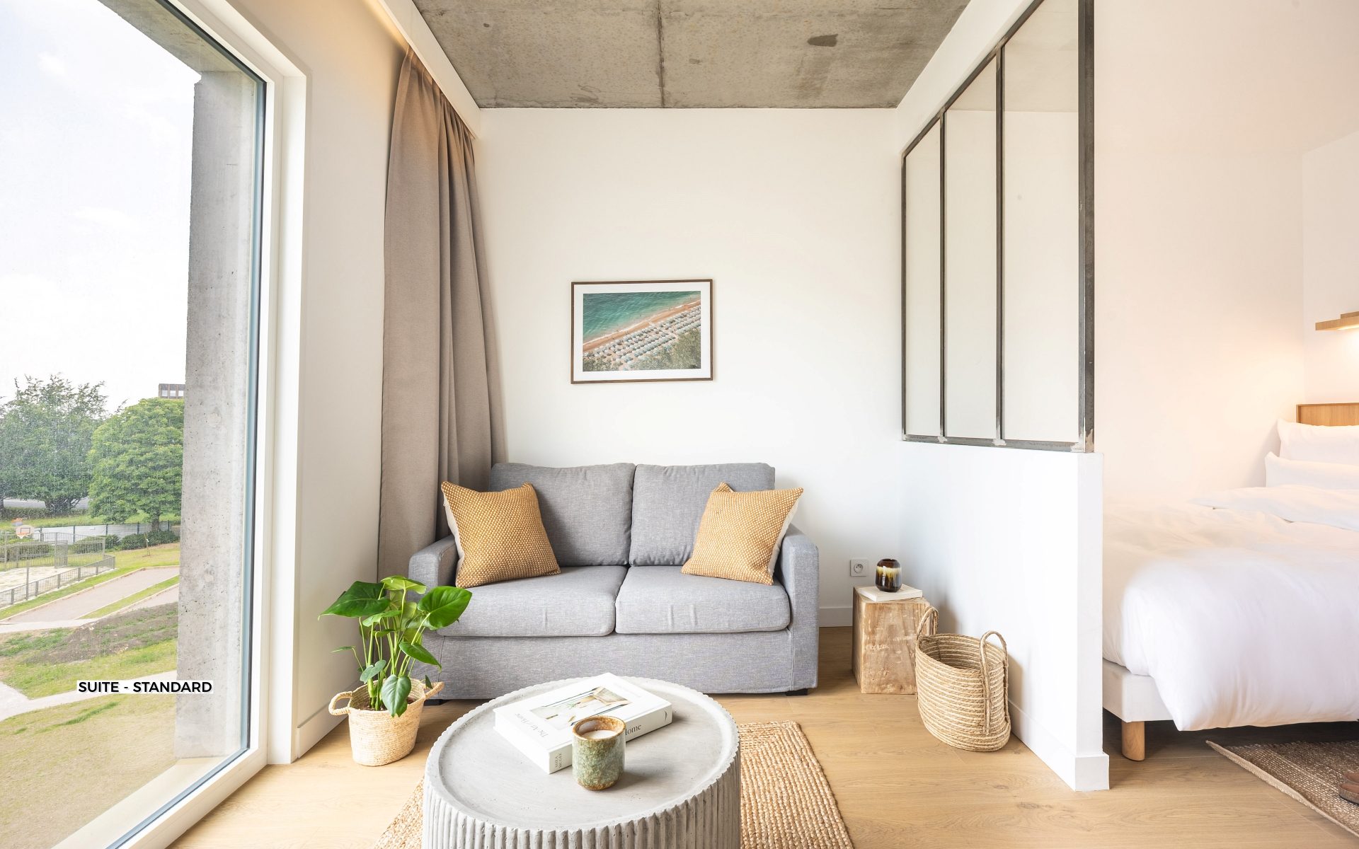 Suite Standard - Résidence Lille Les Prés - Coliving Appartement meublé - 3070 Suite - Vue intérieur (3)