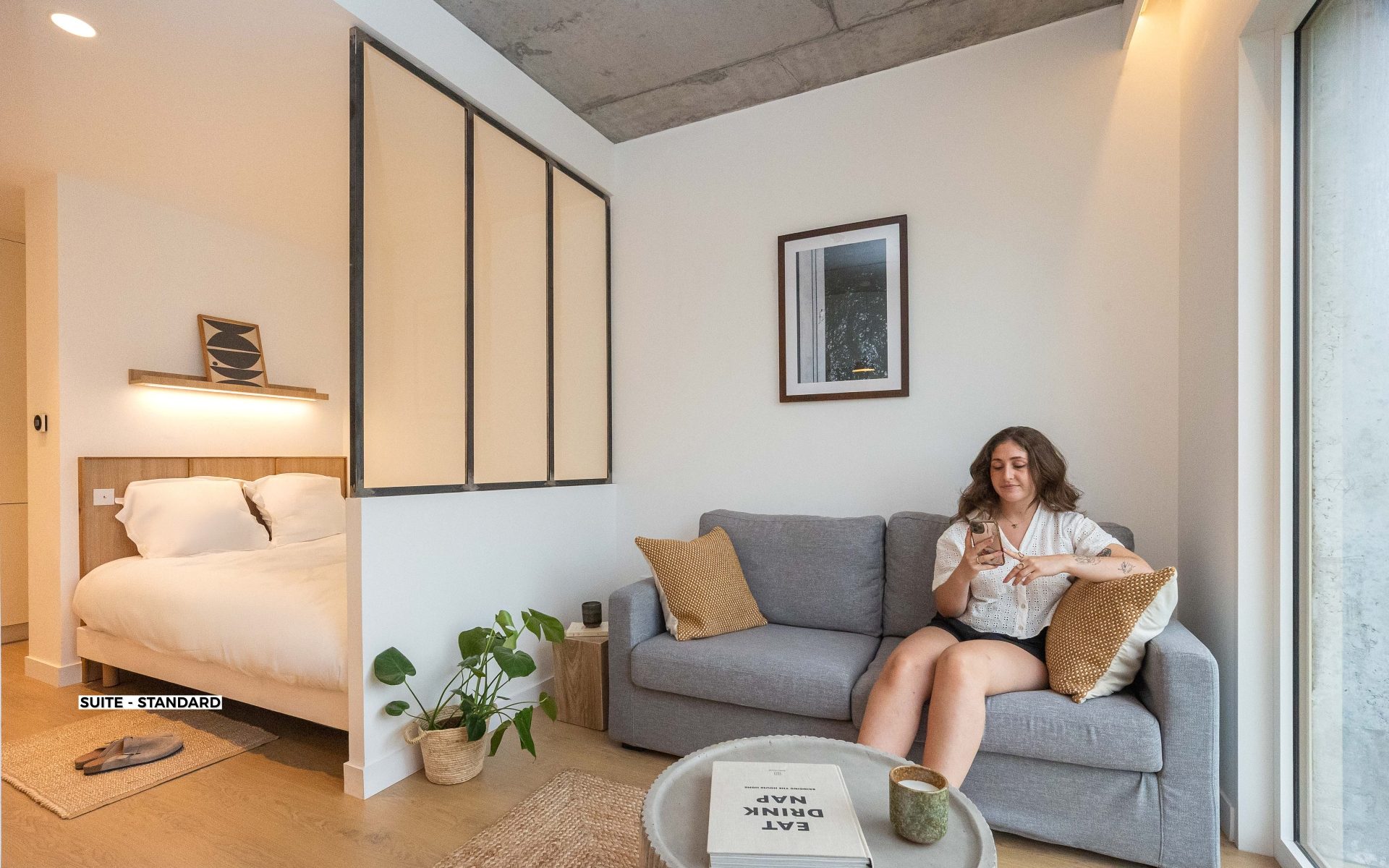 Suite Standard vue inétrieur - Résidence Coliving Lille Les Prés (6)