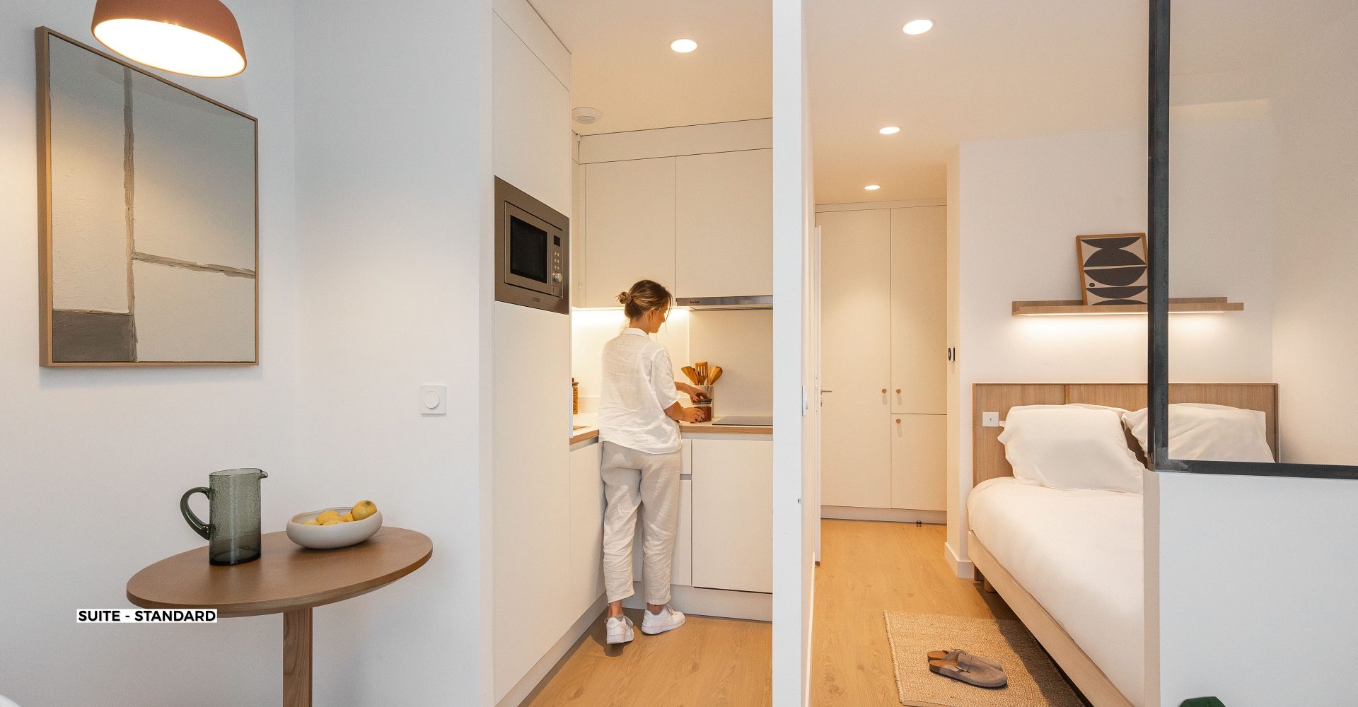 Suite Standard vue inétrieur - Résidence Coliving Lille Les Prés (7)