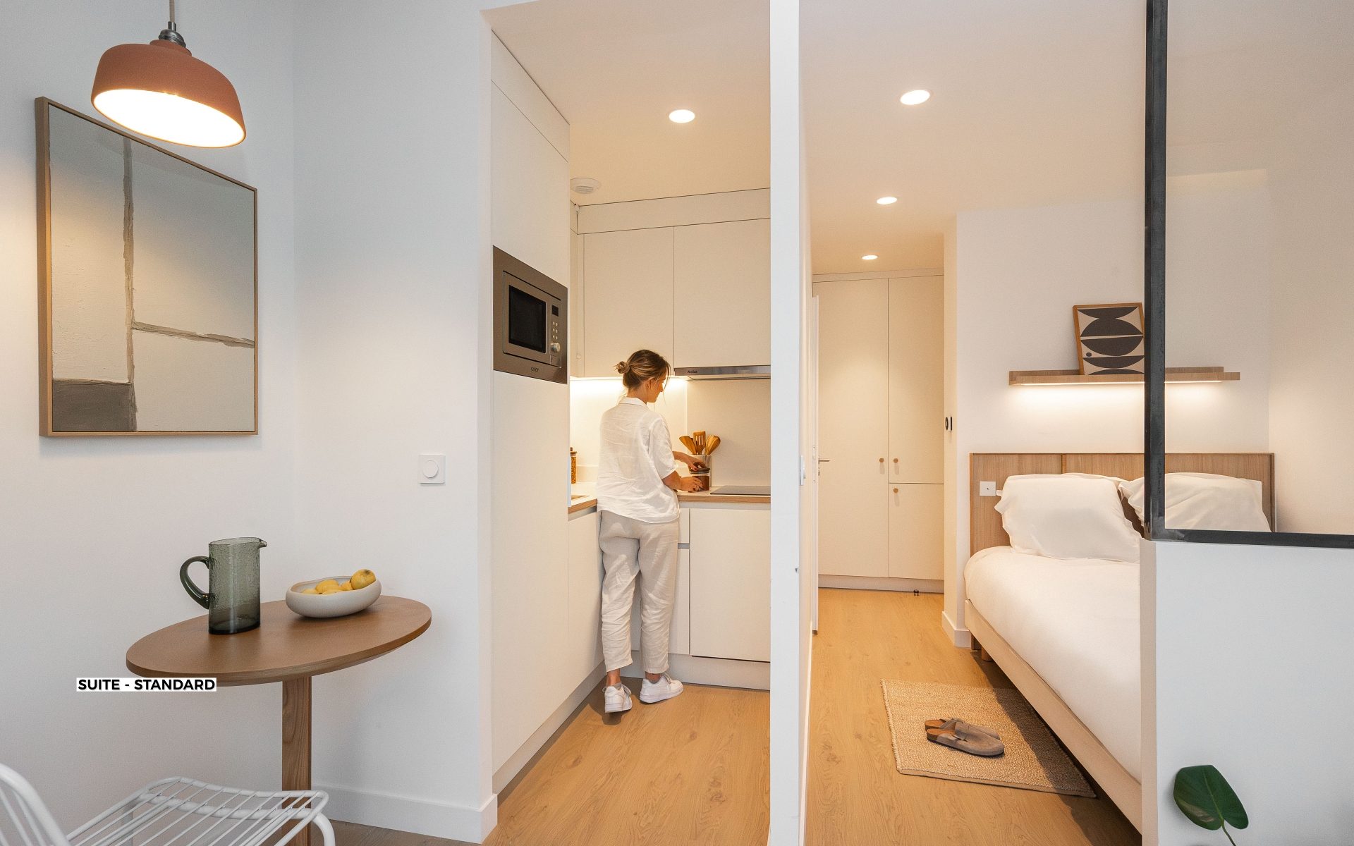 Suite Standard vue inétrieur - Résidence Coliving Lille Les Prés (7)