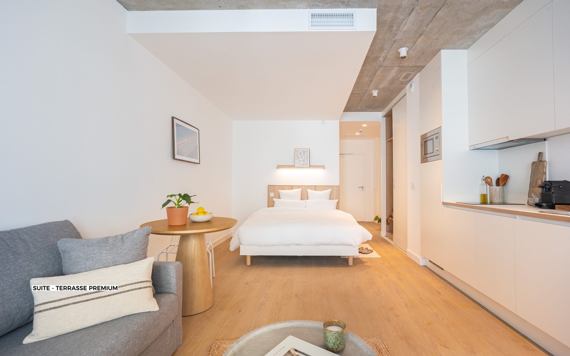 Suite Terrasse Premium PMR - Résidence Lille Les Prés - Coliving Appartement meublé - 1011 Suite PMR - Terrasse (3)