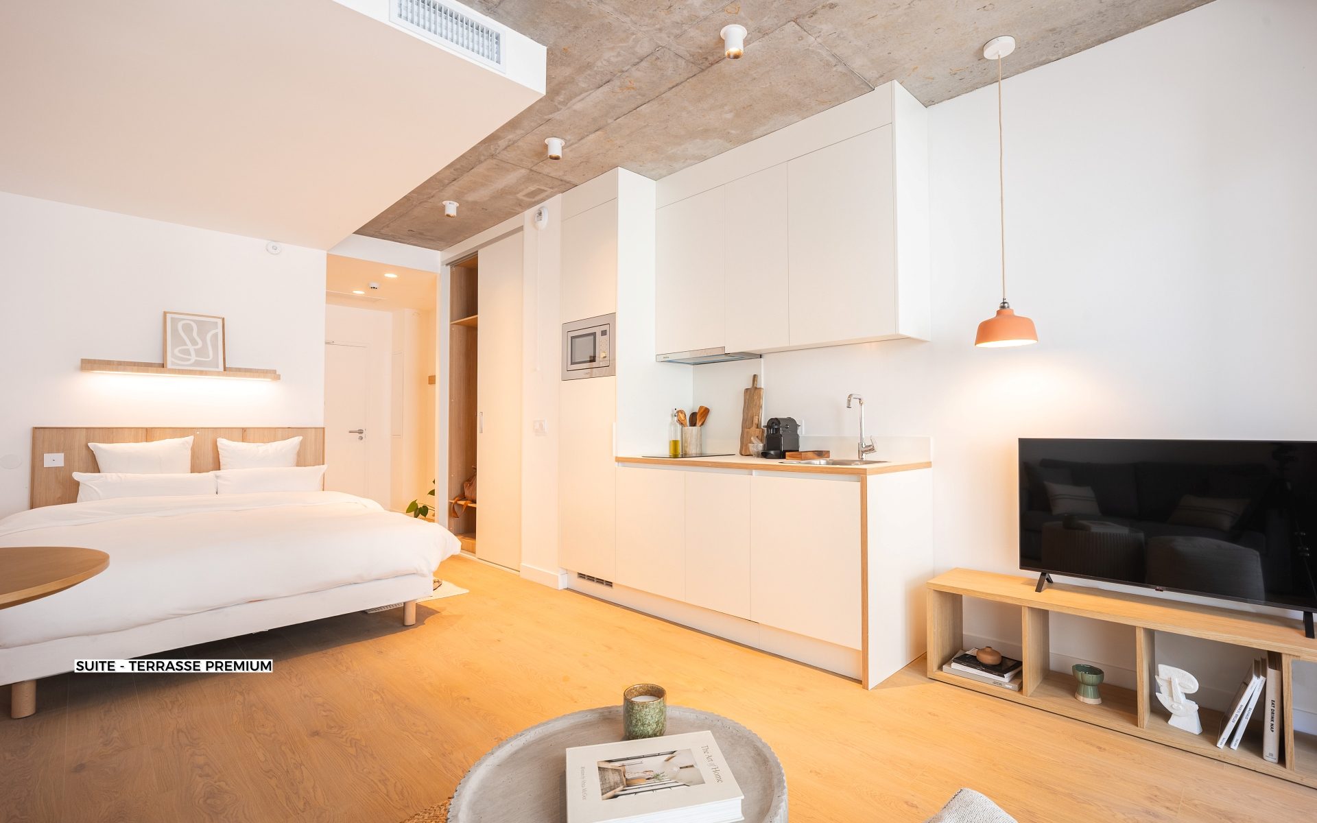 Suite Terrasse Premium PMR - Résidence Lille Les Prés - Coliving Appartement meublé - 1011 Suite PMR - Terrasse (4)