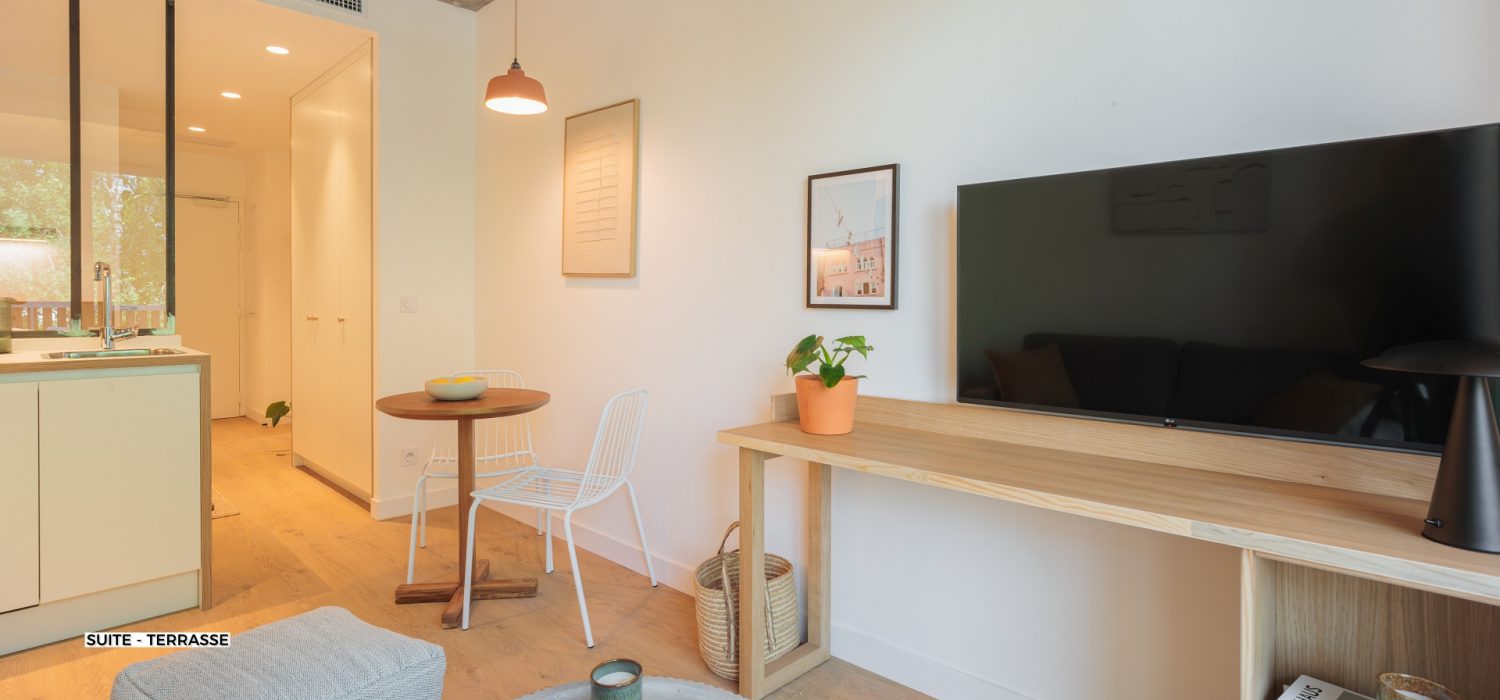 Suite Terrasse - Résidence Lille Les Prés - Coliving Appartement meublé - 2054 Suite - Terrasse (10)