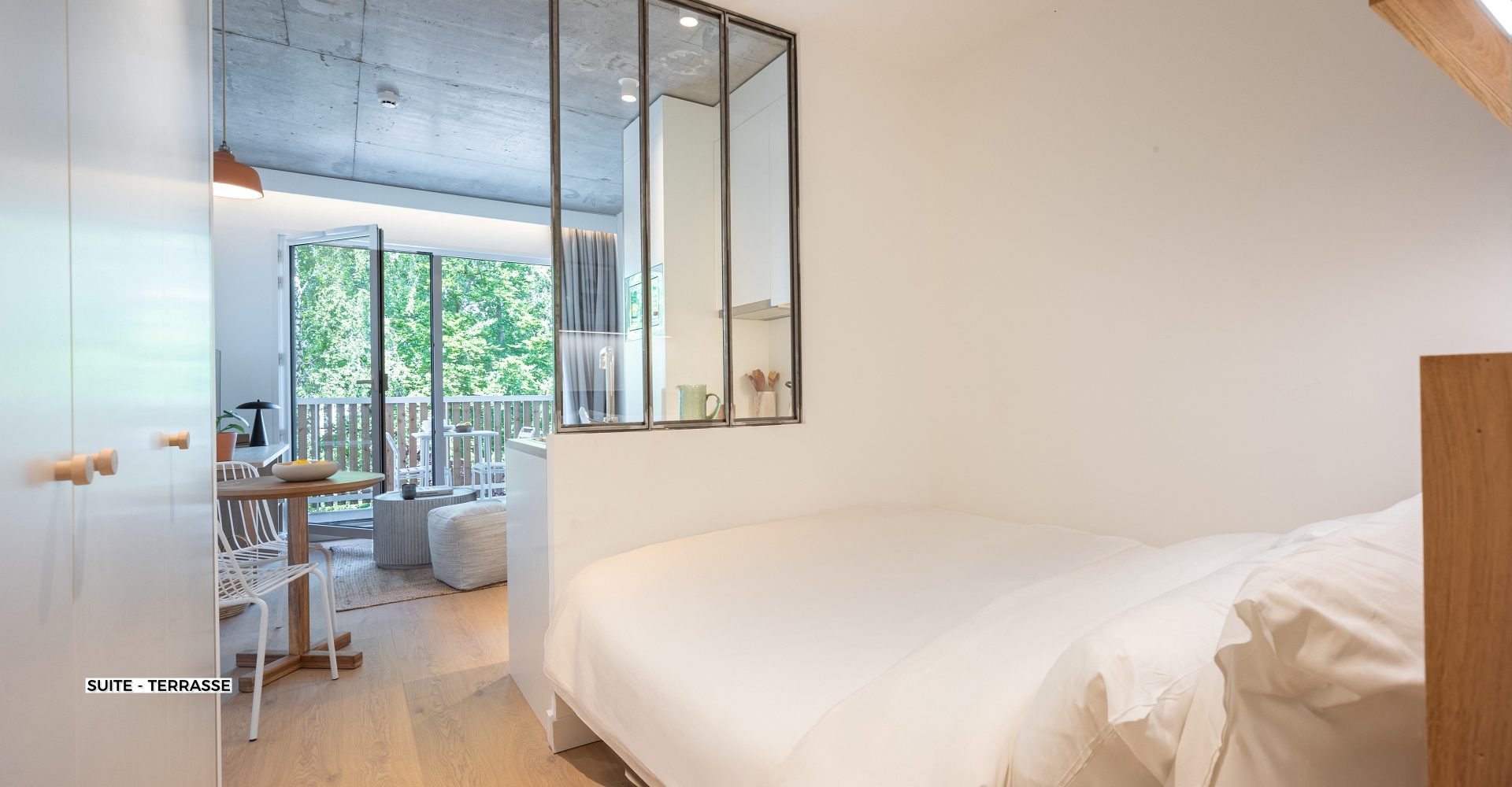 Suite Terrasse - Résidence Lille Les Prés - Coliving Appartement meublé - 2054 Suite - Terrasse (11)