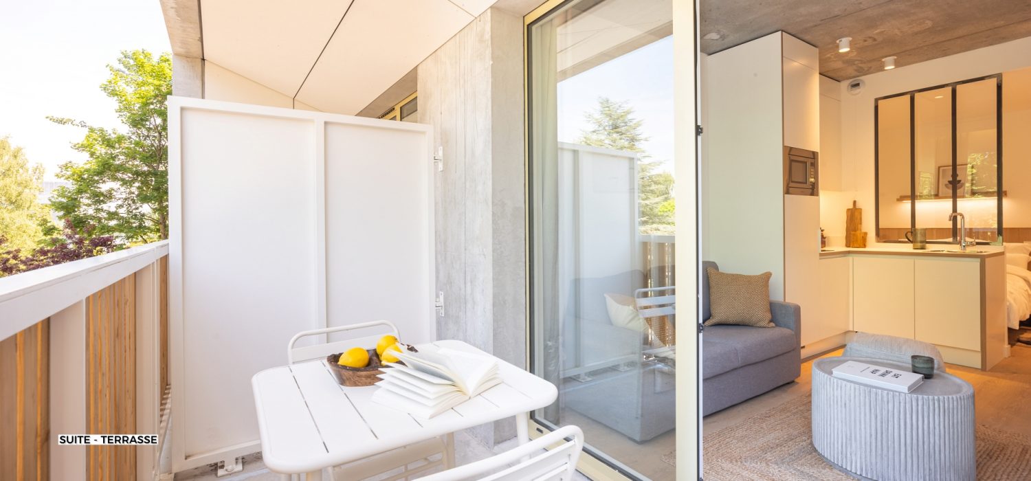 Suite Terrasse - Résidence Lille Les Prés - Coliving Appartement meublé - 2054 Suite - Terrasse (2)