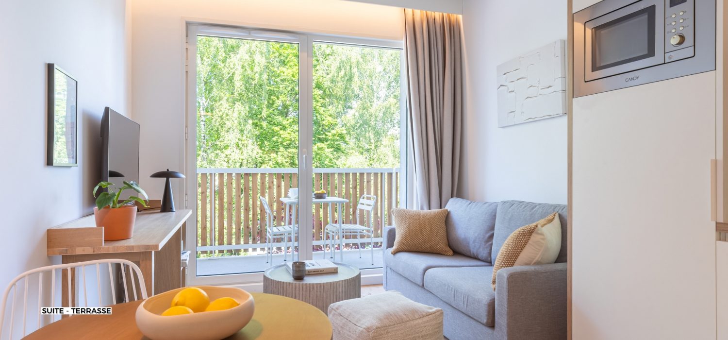 Suite Terrasse - Résidence Lille Les Prés - Coliving Appartement meublé - 2054 Suite - Terrasse (4)