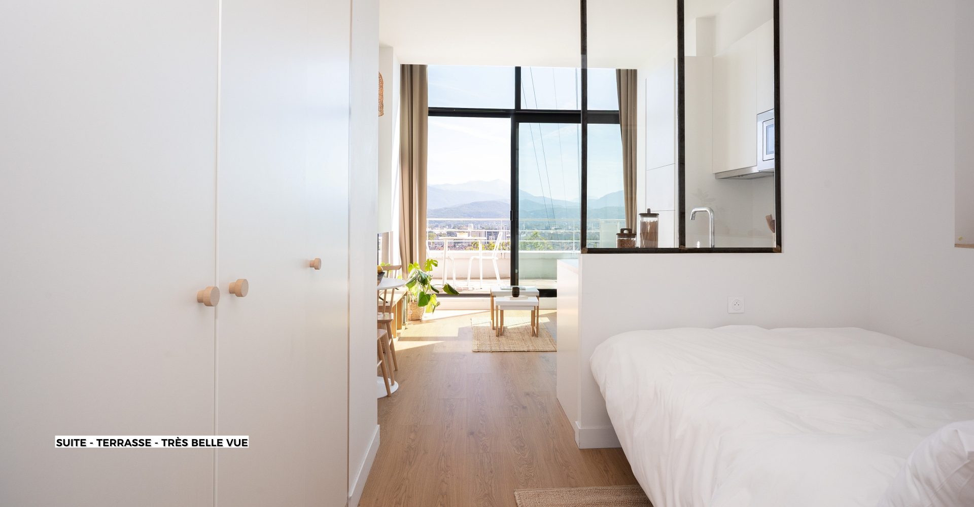 Suite Terrasse Très belle vue - Coliving The Babel Community Grenoble (4)