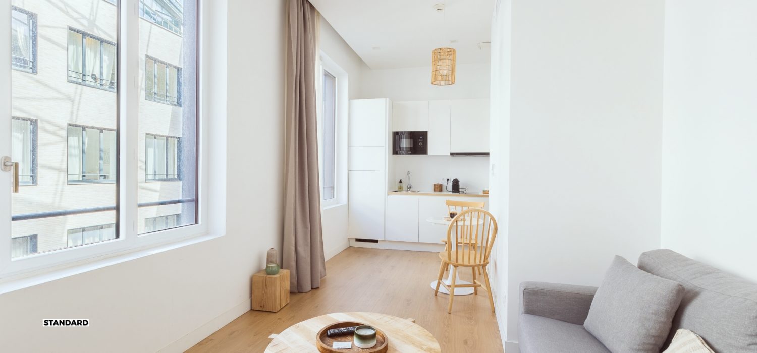 T2 Standard 517 Coliving Marseille Vieux Port Kitchen