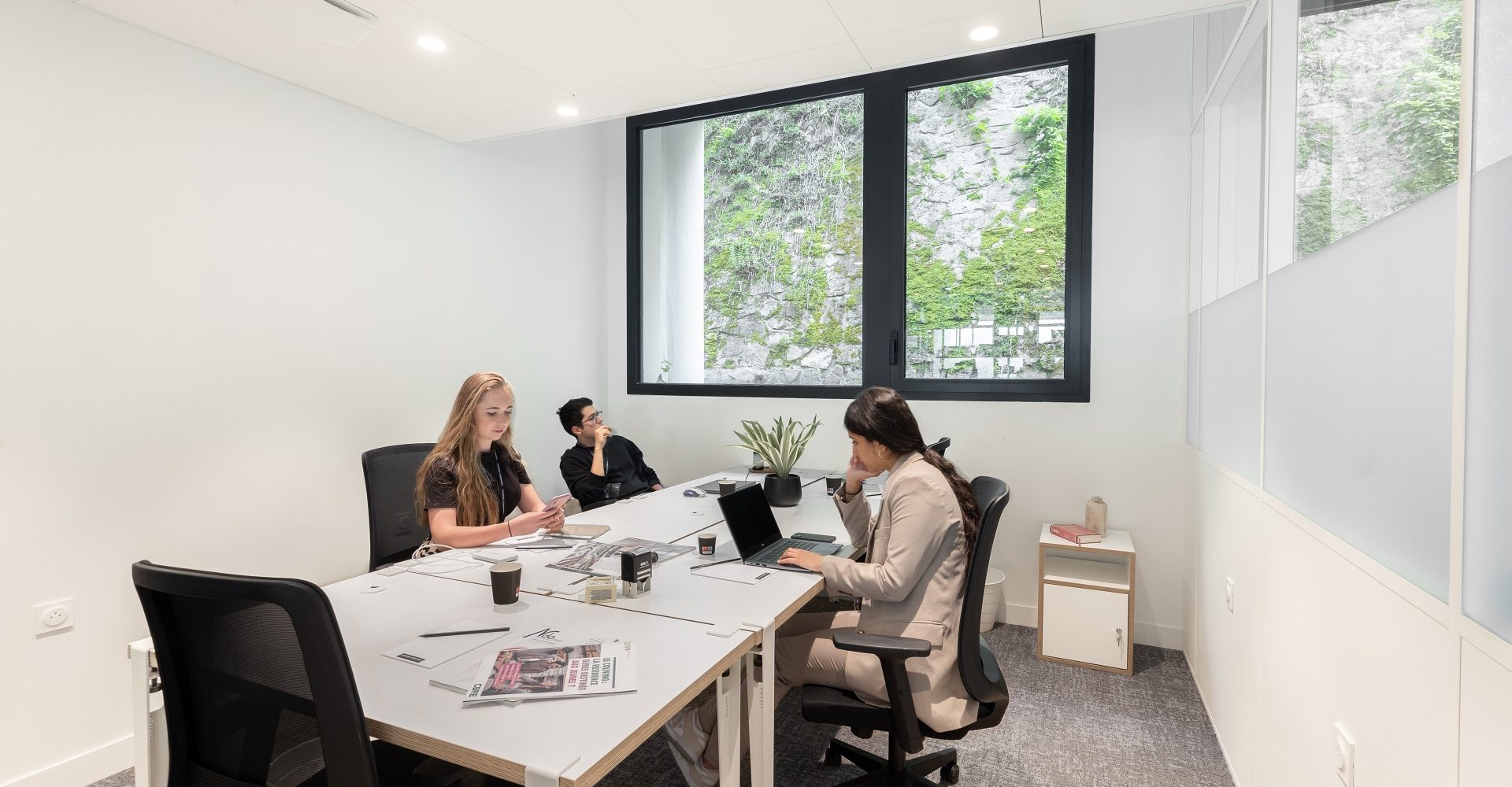 Bureau entièrement équipé avec Wi-Fi haut débit et services à Grenoble