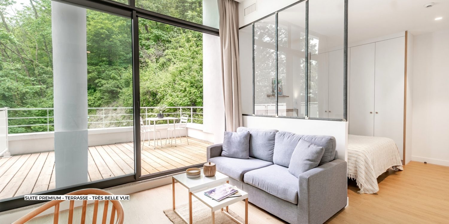 Grand appartement lumineux avec terrasse à Grenoble