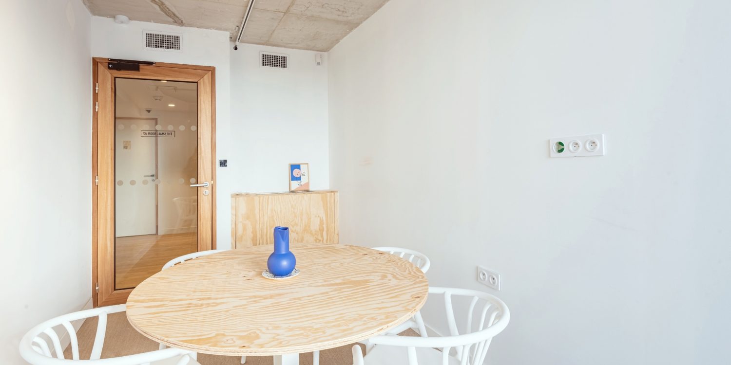 Meeting room in a coworking space in Marseille